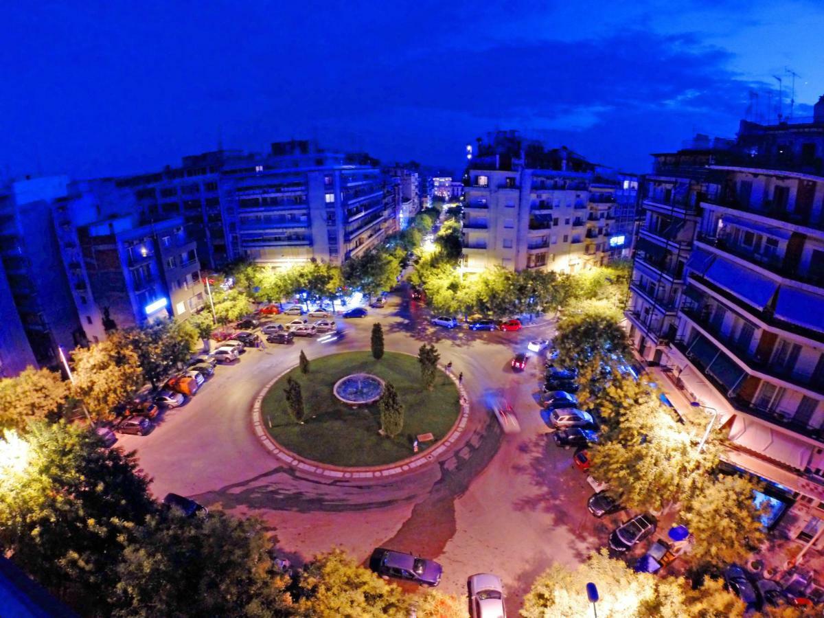 Apartamento Antigonidon Skyline View Penthouse Tesalónica Exterior foto